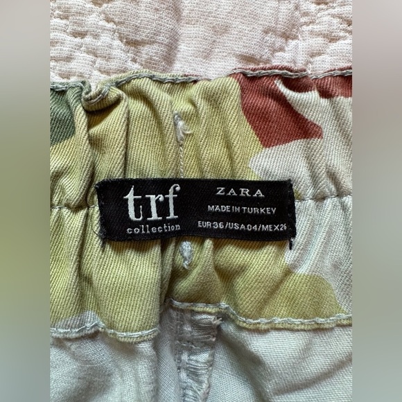 Zara Combat Military Cargo Pants USA 4 EUR 36 - Picture 5 of 7